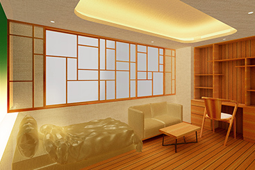 多様なタイプの病室を選べる