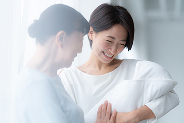 体調に合わせた母児サポート